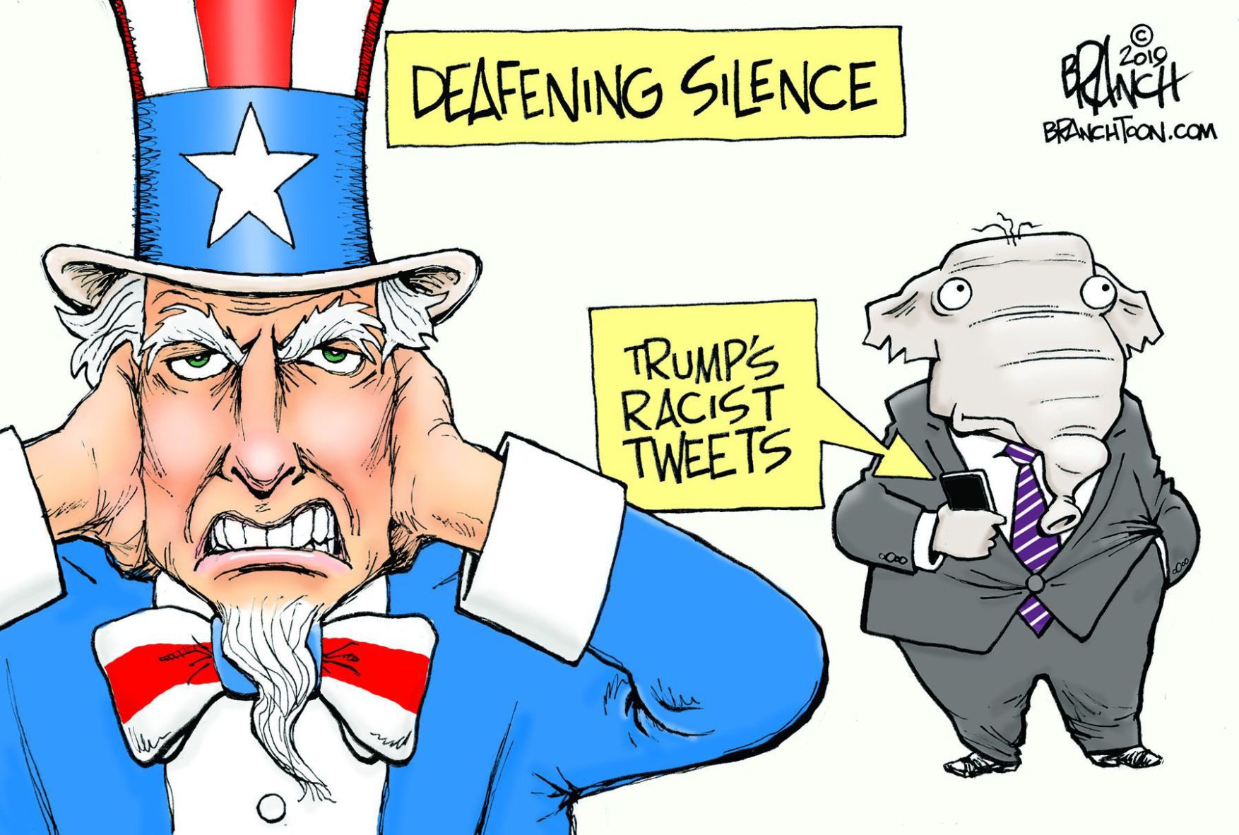 GOP silent in response to Trump's racist tweets